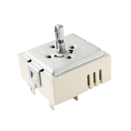 WB24T10153 Dual Burner Infinite Switch Replacement for GE JBS60DF1BB JBS60DF1WW JBS60DF2BB, Surface Element Burner Control Fixes Burner Not Heating