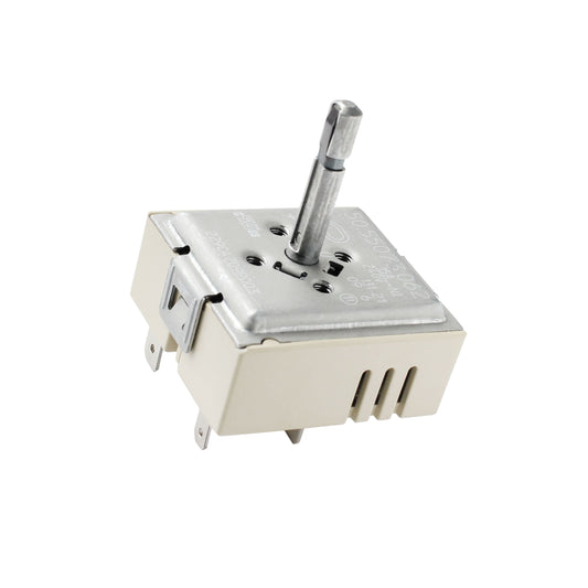 DG44-01008A Dual Range Burner Infinite Switch Energy Regulator Replacement for Listed Specific Samsung Models NE597R0ABSR NE595R1ABSR NE59J3420SW NE594R0ABSR Replaces DG44-01008A、2886322、AH4240806、AP5622696、EA4240806、EAP4240806、PS4240806