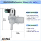 Dishwasher Fill Valve Assembly for Bosch SHP & SHPM Series, Fits SHP65T55UC SHP68TL5UC SHP865WF5N SHPM65W55N SHPM78W56N SHPM98W75N, Replaces 00628334 628334 10023852 3278459