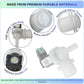 Dishwasher Fill Valve Assembly for Bosch SHP & SHPM Series, Fits SHP65T55UC SHP68TL5UC SHP865WF5N SHPM65W55N SHPM78W56N SHPM98W75N, Replaces 00628334 628334 10023852 3278459