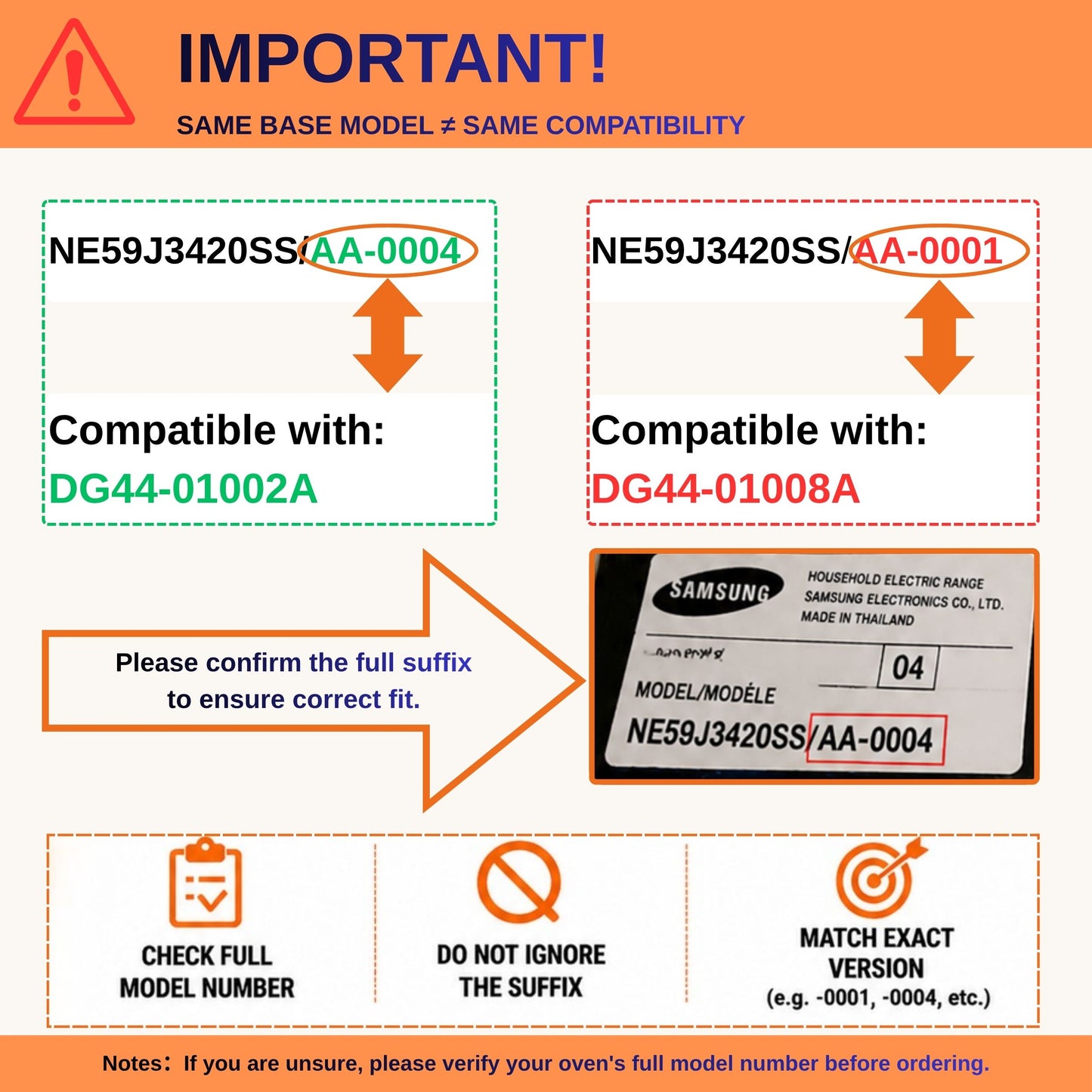 DG44-01008A Infinite Switch for Samsung NE594R0ABBB/AA-01 NE594R0ABSR/AA-0001 NE594R0ABSR/AA-01 NE594R0ABSR/AA-00 NE594R0ABSR/AA-0000 NE594R0ABWW/AA-01 Electric Range – Dual Surface Burner Control
