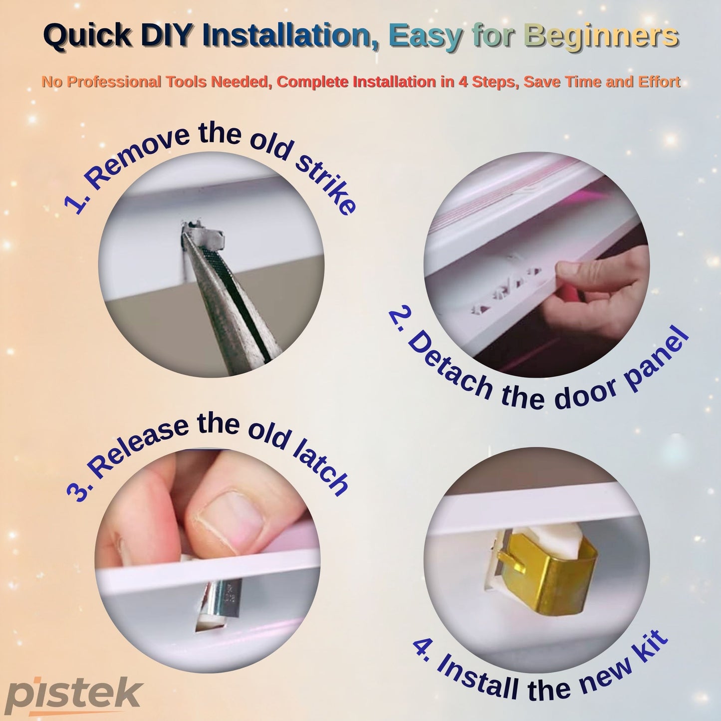 279570 Dryer Door Catch & Strike Latch Kit (3-Pack) - Heavy Duty Replacement for Crosley Dryers - Fits CEDC392PQ0, CEDS774JQ1, CEDX463MQ1 - Secure Closure & Easy DIY Installation