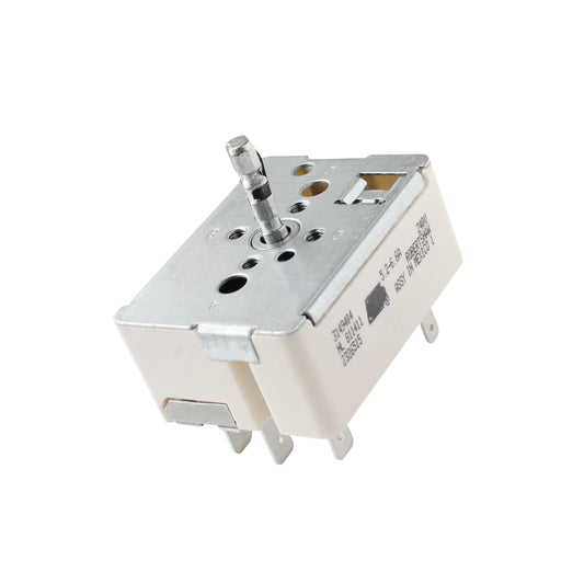 Surface burner infinite switch designed for IKEA compatible YIER IER IES series electric ranges, heat control replacement part for 6-inch element, replaces 3148951 3149404 WP3149404