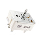 3149400 Surface Burner Infinite Switch(8 Inch), Compatible with Whirlpool, May-tag, Amana, Kenmore, Roper, Estate, Inglis, Kitchen-Aid, Ikea. Replaces 10180 311846 311858 311859 314140 3148954 3149400 99989662 W10295573