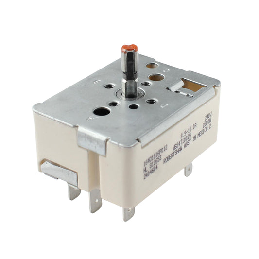 WB24T10025 Surface Burner Infinite Heat Switch for JSP Series, JSP39SN5SS JSP39DN4CC 8 Inch Large Burner Temperature Control Regulator, Replaces AP2024072 PS236750 769692 164D1816P012