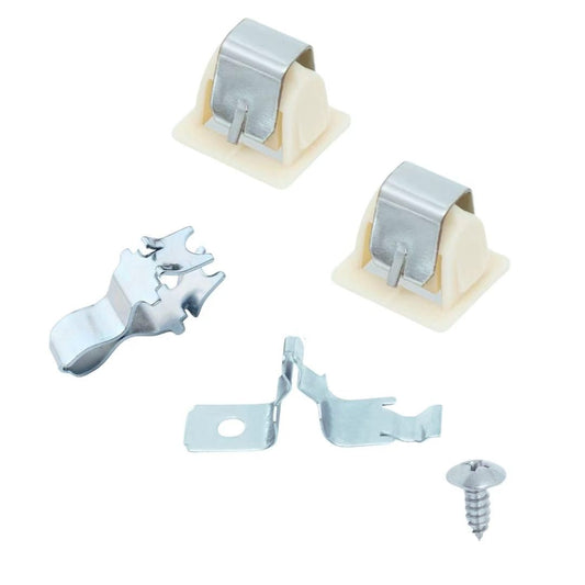 Compatible with most top brands including Whirlpool, Maytag, Kenmore, Amana, and more, 2 pack 279570 Dryer Door Latch Strike Kit Replacement Part PS334230 AP3094183 279570VP 14205029 236877 420198