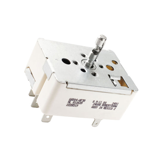 Electric Range Burner Control Switch for Whirlpool YACR4303MFW6 YKERI204PW3 YRF263LXTB0 YWFE515S0JW4 YWFE521S0HW5, Replaces 3149400 W10295573 AP6007666