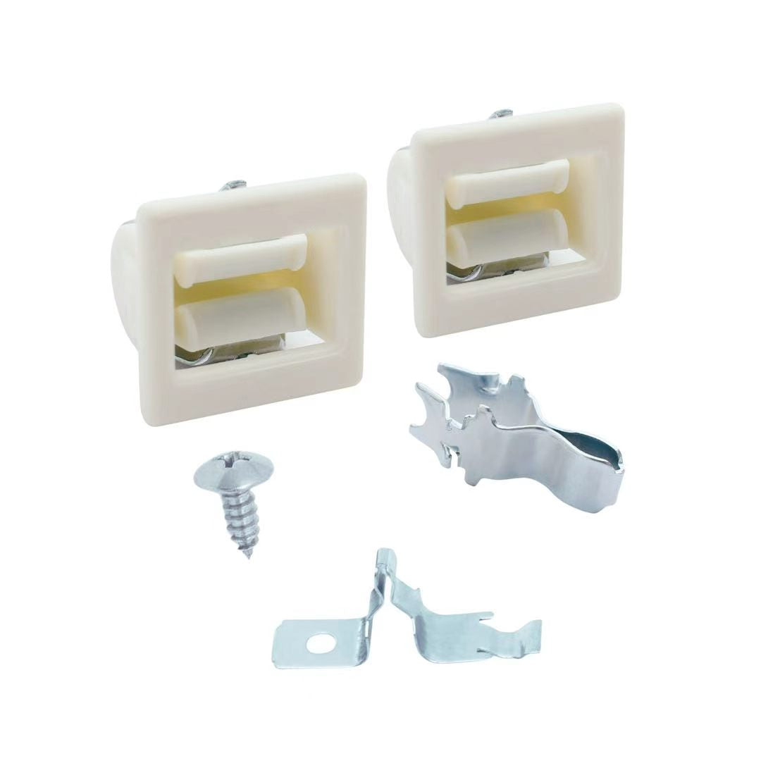 Replaces PS334230 AP3094183, 279570 Catch & Strike Kit (2 Pack) for Jenn-Air Models JDE2000W, JDE3000A, JDG2000W, LSE2704W Prevents No Start, Fix Dryer Door Won’t Latch