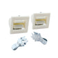 279570 Door Catch Strike Kit 2 Pack Compatible with Magic Chef Dryers, Fits Models CYE2000AYW, CYE3004AGW, CYG2000AWW, GD4300TQ0 – Replaces PS334230 AP3094183, Fix Door & Start Issues