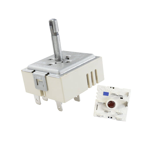 DG44-01008A Infinite Switch for Samsung NE594R0ABSR NE594R0ABWW NE594R0ABBB Electric Range – Dual Surface Burner Control