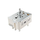 Electric range burner control switch compatible with CERS858TCW0 CERS858TCD0 Magic Chef stove models, infinite heat adjustment replacement part for surface element, replaces 3148951 3149404 WP3149404