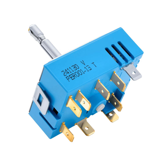 Triple Burner Switch DG44-01007B Compatible with Samsung NE58F9710WS, NE58H9950WS, NE58K9850WG,NE58K9850WS Range, Replaces DG44-01007A PER001-13