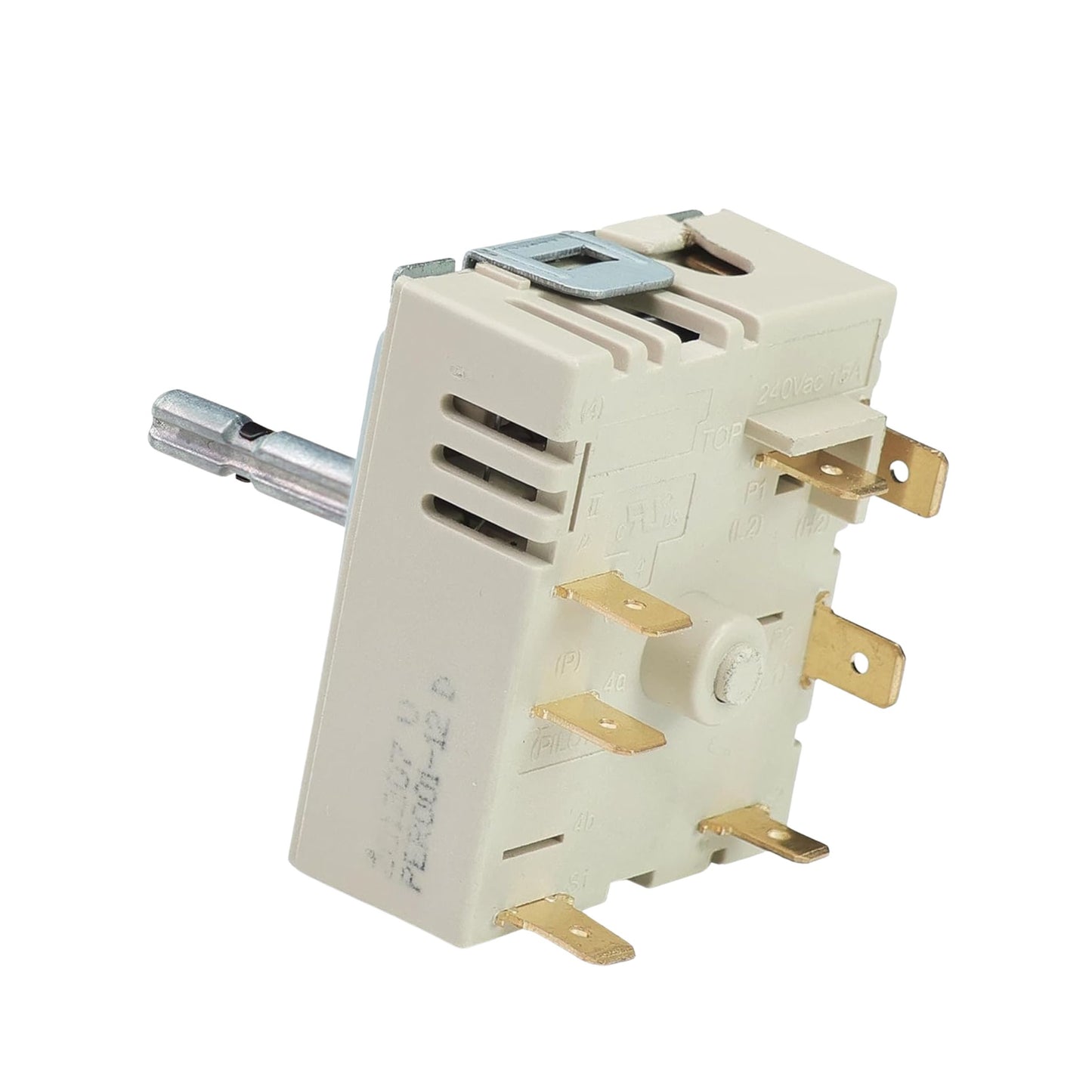 Range Surface Element Control Switch DG44-01006B Fit for Samsung Electric Range PER001-12 D Fits Model NE59M4310SB, NE59M4310SW, NE59M4310SS, NE59M6850SS, NE59M4310SS