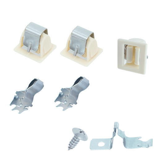 Dryer Door Latch Kit 279570 (3 Pack) for Whirlpool Dryers, Heavy Duty Door Catch and Strike Replacement, Fits 1CWED5200VQ0 1CWGD5700VW0 1LE5700XKW0, Fix Door Won’t Close and Start Issues