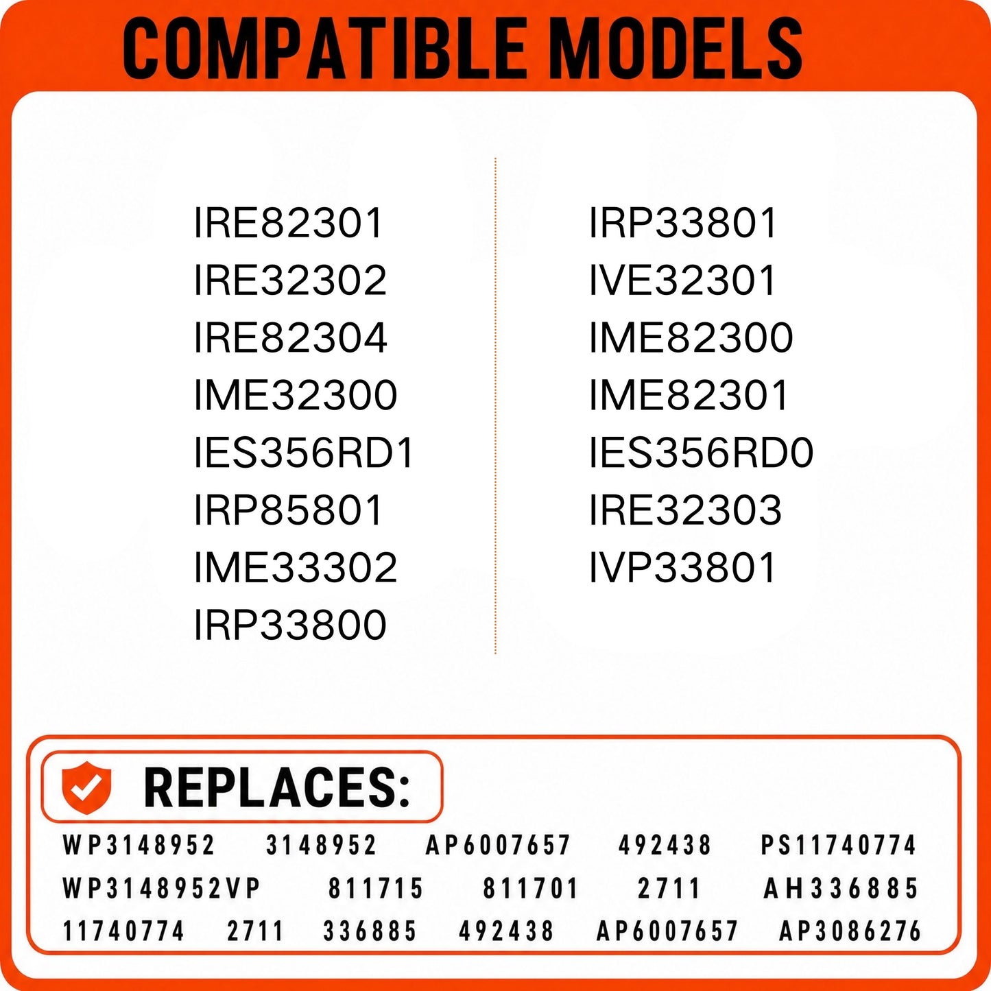 Infinite Heat Control Switch 3148952– Compatible with Inglis IRE82304 IES356RD1 IME82301 IRP33801 Electric Ranges – Surface Element Burner Regulator Replacement WP3148952 240V OEM Style Part
