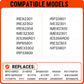 Infinite Heat Control Switch 3148952– Compatible with Inglis IRE82304 IES356RD1 IME82301 IRP33801 Electric Ranges – Surface Element Burner Regulator Replacement WP3148952 240V OEM Style Part