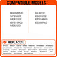Electric Range Control Switch 3148953 Replacement Inglis IES IVE Series Stove Burner Repair Module – Fits IES356RD0 IVP85802 IVE82301 IEP314RQ0 Models. Replaces WB24T10027 WS01F01651