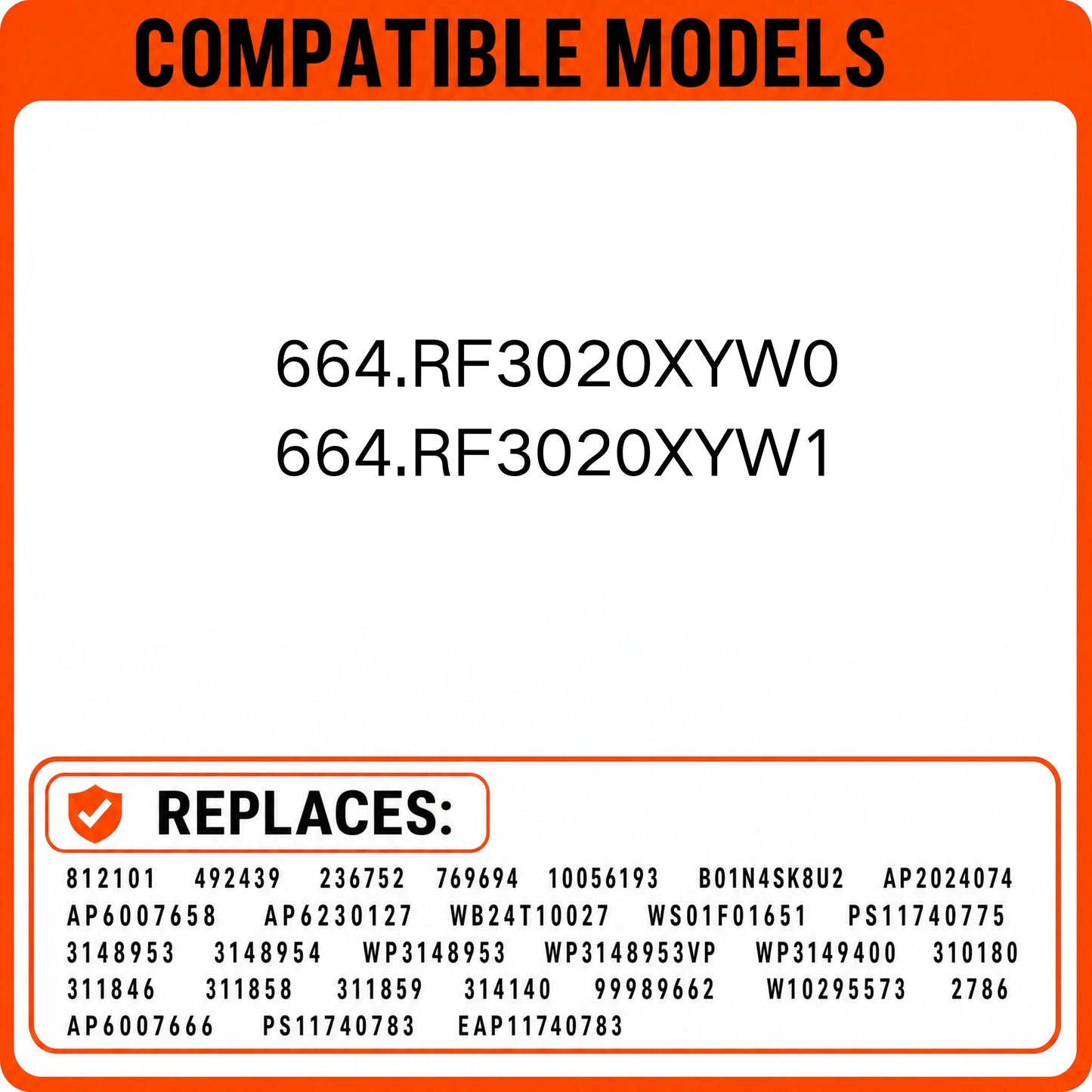 Replaces 3148953 3148954 WP3148953 WP3148953VP AP6007666 Electric Range Repair Module 3148953 Replacement Kenmore RF Series Stove Burner Control Part – Fits 664.RF3020XYW0 664.RF3020XYW1 Heating System