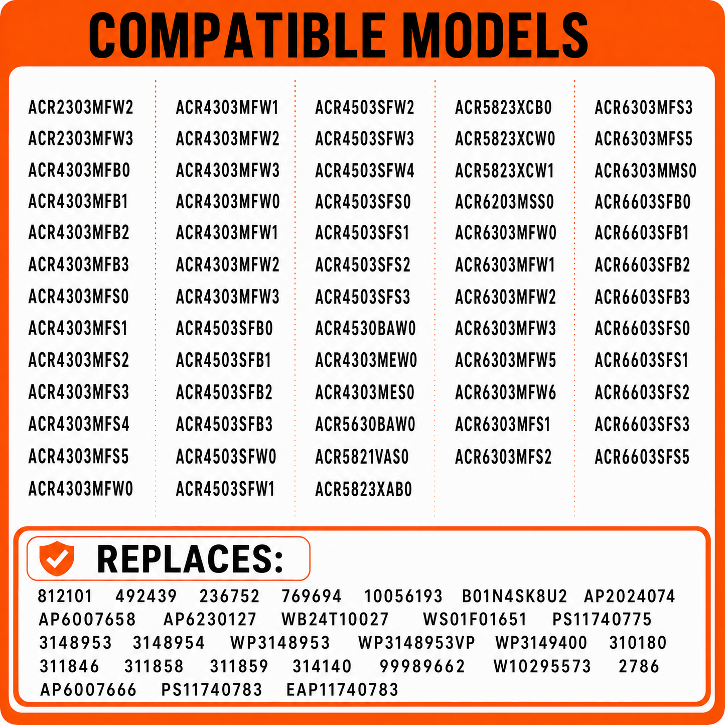 Surface Burner Infinite Switch 3148953 Replacement for Whirlpool ACR/AER Series Cooktop – Compatible with ACR2303MFW, ACR4303MFS, ACR4503SFW, ACR6303MFW, ACR6603SFS and More Electric Range Models