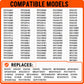 Electric Range Burner Infinite Switch 3148953 Replacement for Whirlpool CES FEP FES IEP IVE Series Stove Control Switch CES366HQ1 FEP310BW0 FES356RD4 IEP314RQ1 IVE30100 Models WP3148953