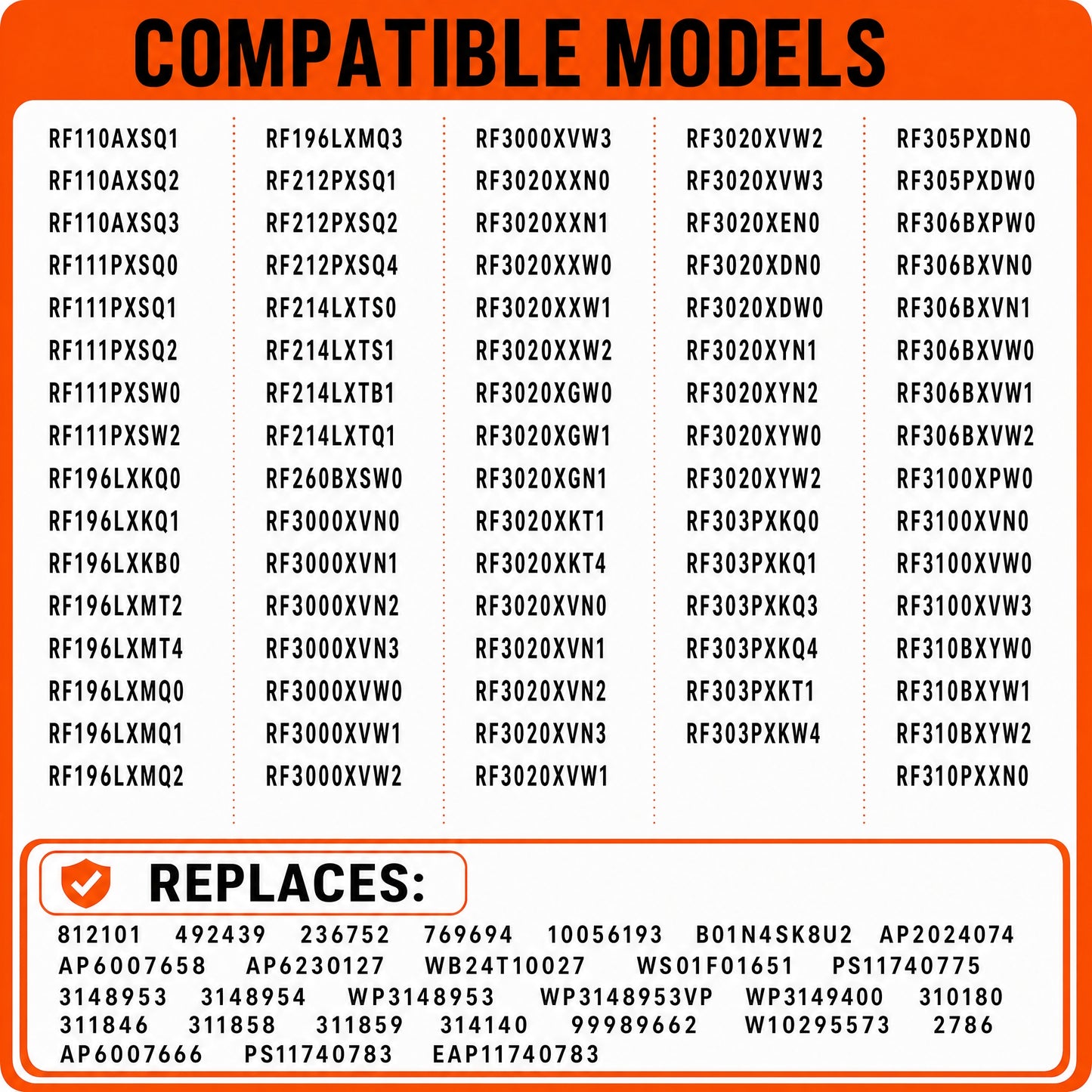 RF Series Surface Burner Infinite Switch 3148953 8 Inch Stove Control Switch Replacement for Whirlpool RF310 RF315 RF360 RF365 RF377 Electric Range Kenmore Maytag KitchenAid 240V WP3148953 AP6007666 PS11740783 EAP11740783