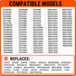 Whirlpool TER TES WERP Series Stove Burner Switch 3148953 Replacement Infinite Heat Control Switch for TES355 TER46 WERP3100 WERP4110 Electric Range Models WP3148953