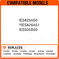 8 Inch Burner Infinite Heat Switch for Ikea IES426AS0 IES505DS0 YIES426AS1 Electric Range, Replaces 3149400 AP6007666 WP3149400VP W10295573
