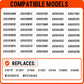 Whirlpool Electric Range Burner Control Switch 240V 6-Inch Surface Element Infinite Heat Regulator for ACR & AER Series Models ACR2303MFW2 AER5844VAS0 AER6603SFW5, Replaces 3148951 3149404 WP3149404