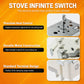 3149404 Surface Burner Infinite Switch 240V 5.2–6.6A Replacement for Whirlpool WP3149404, Replaces 3148951, 311847, 314144, Compatible with Whirlpool Maytag Amana Kenmore Range Stove