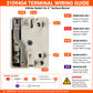 3149404 Surface Burner Infinite Switch 240V 5.2–6.6A Replacement for Whirlpool WP3149404, Replaces 3148951, 311847, 314144, Compatible with Whirlpool Maytag Amana Kenmore Range Stove
