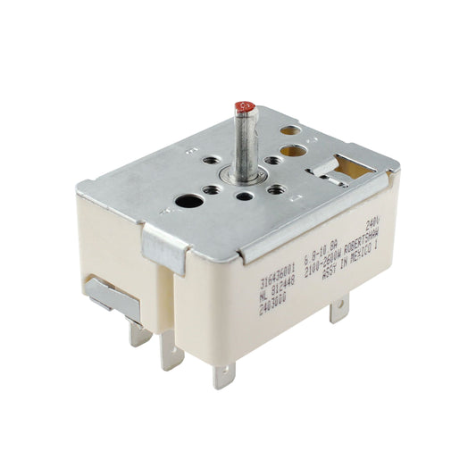 316436001 Range Surface Element Control Switch, 8" Infinite Burner Switch for Frigidaire Kenmore Electric Stove, Replaces 316021501 AP3885460 PS1145040 5304506425