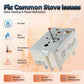 Infinite Heat Control Switch for Tappan Range TEF351EWF TEF353AUD TEF365BEDA TEF367CCTC, Solves Burner Staying On High, Replaces 316436001 PS1145040 EA1145040