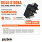 Range Dual Surface Element Switch DG44-01006A PER001-12 D Fit for Samsung NE59J7630SB NE59J7630SG NE59J7630SS NE59J7630SW NE59J7850WG NE59J7850WS NE59N6630SG NE59N6650SS NE59R6631SG NE59T7511SG NE58F9500SS