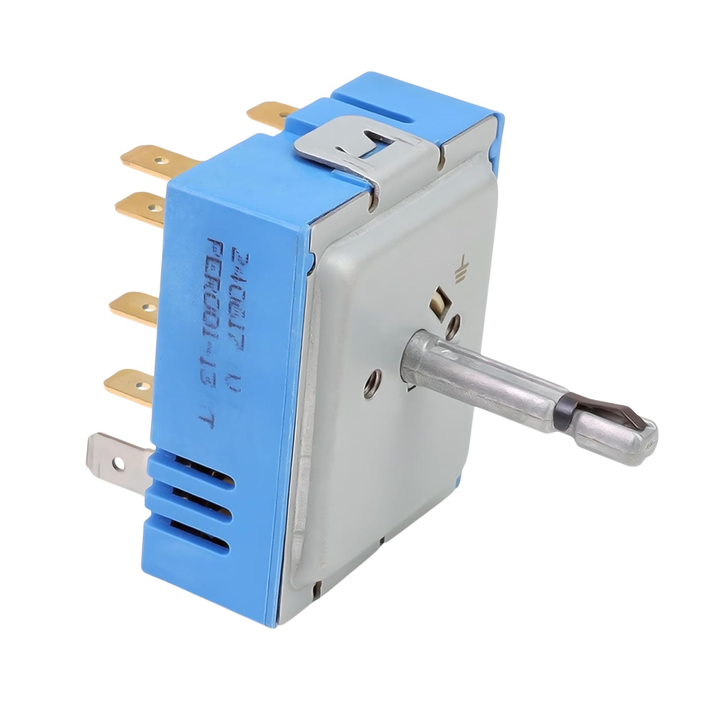 DG44-01007B Triple Burner Infinite Switch Replacement for Samsung Range, Replaces DG44-01007A, Fits NE59J7630SB, NE59J7630SG, NE59J7630SS, NE59J7630SW, NE59J7650WS, NE59J7750WS, NE59J7850WG, NE59J7850WS, 240V 15A Surface Element Control Switch