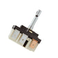 DG44-01002A Range Dual Burner Switch Replacement for Samsung FCQ3, FE71, FER3, FTQ3, and NE59 Series，Compatible with FE710DRS FER300SX FTQ352IWUW FTQ353IWUB NE59J3420SB NE59J3421SS NE59M4320SG NE59M4320SW