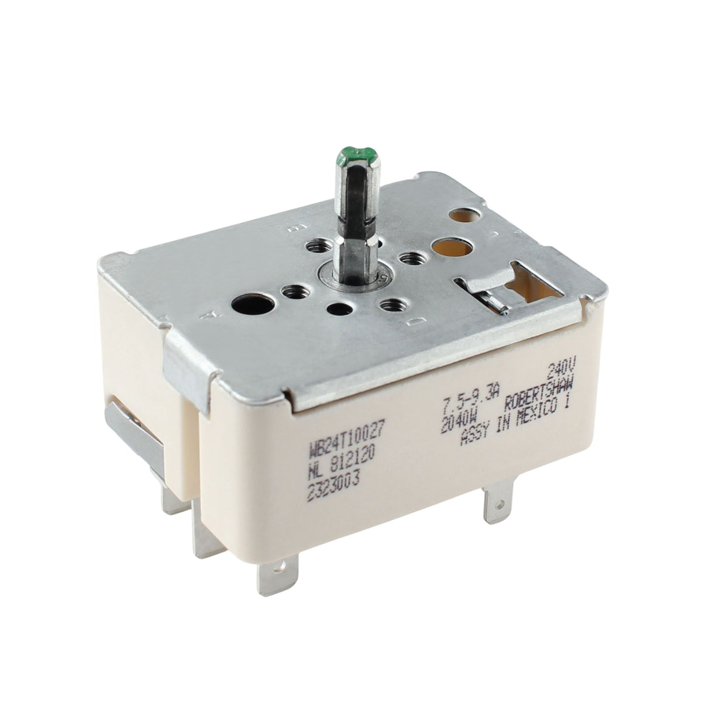 WB24T10027 Burner Temperature Switch for GE JBS Series Electric Range – Fits JBS55SJ1SS JBS55SK4SS JBS56WL2WW JBS61WC1WW Surface Element Regulator AP2024074