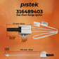 Gas Oven Igniter Replacement for Electrolux EI30 Series (EI30GF35JA EI30GF55GBB), 316489403 Flat Bake Igniter, Fast Heating Stable Current Igniter Fix No Heat / Slow Ignition Issues