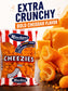 Canadian Cheese Corn Snacks 210g with Canadian Souvenir Keychain.Made with real aged cheddar cheese and quality ingredients. No preservatives for authentic cheese curls flavor in every bite