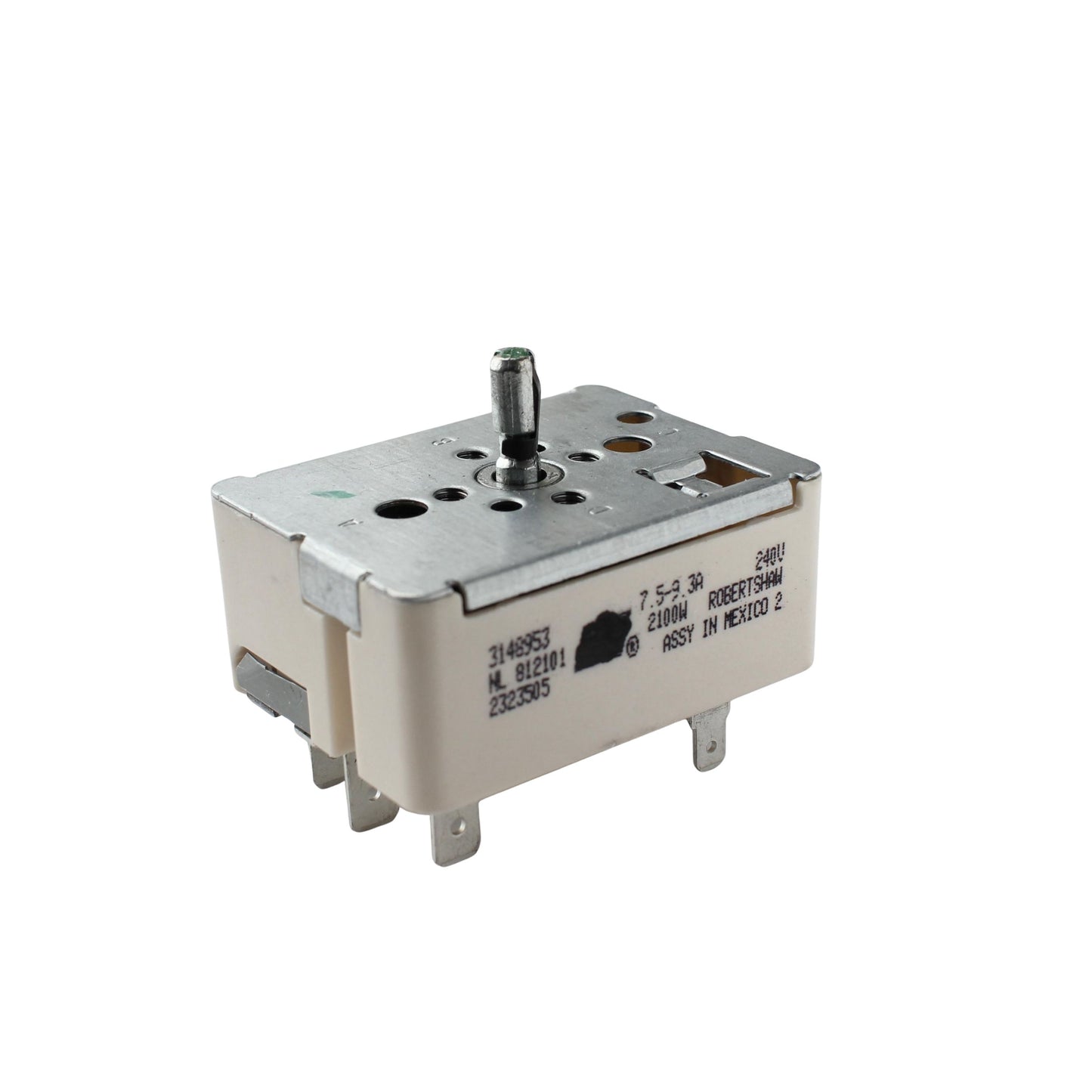 RF Series Surface Burner Infinite Switch 3148953 8 Inch Stove Control Switch Replacement for Whirlpool RF310 RF315 RF360 RF365 RF377 Electric Range Kenmore Maytag KitchenAid 240V WP3148953 AP6007666 PS11740783 EAP11740783