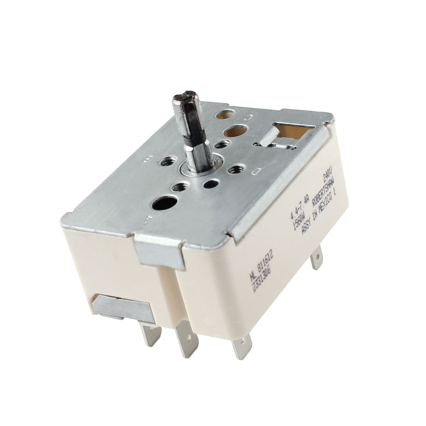 GE JB Series Range Burner Control Switch Replacement WB24T10029, 6 Inch Small Surface Element Infinite Heat Switch, Replaces AP2024076 EA236754 PS236754 AH236754