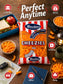 Canadian Snack 2 Pack 420g with Classic Canada Souvenir Keychain Crafted with real aged cheddar cheese, premium ingredients, and no preservatives for bold, authentic Canadian cheese flavor