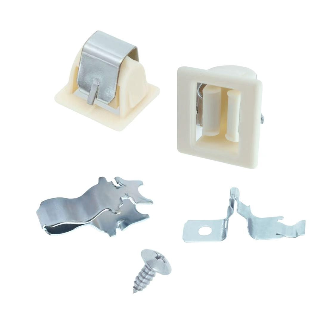 Dryer Door Catch and Strike Latch 279570 Replacement Kit (2 Pack) for Inglis Dryers - Compatible with IED4300TQ0, IGD7300WW0, IEX3000RQ1 - Heavy Duty Door Latch Repair Part for Secure Closure and Smooth Cycle Operation