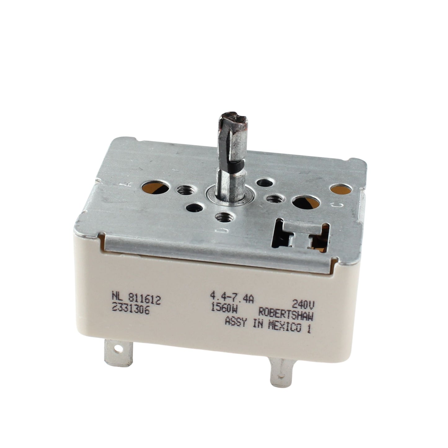 WB24T10029 Infinite Heat Switch Compatible with Kenmore Electric Range Stove Burner Control, 6 Inch Small Surface Element Switch Replacement AP2024076 EA236754 PS236754