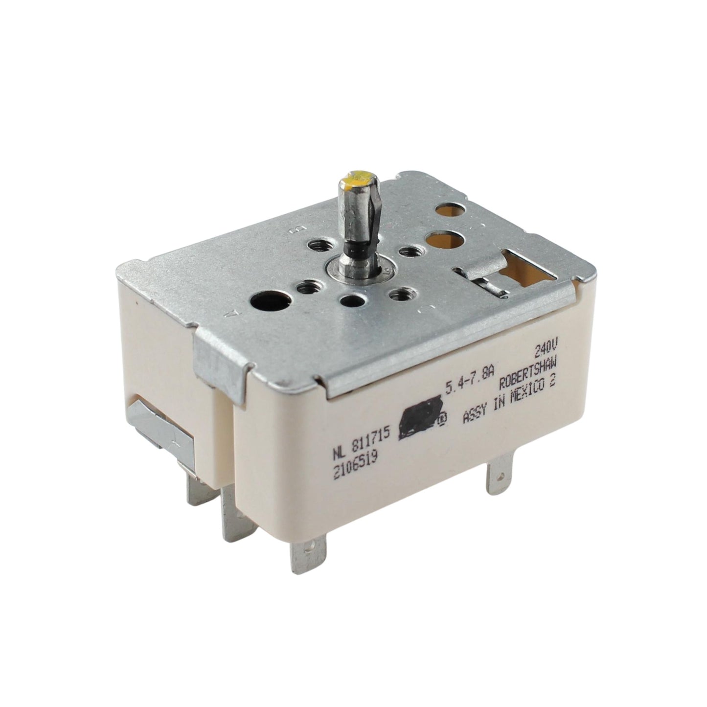 Electric Range Burner Switch for TES355TQ0 TES356MS1 WERP3101SS2 WERP3120PQ1 Models, 6 Inch Surface Element Temperature Control, Replaces 3148952 WP3148952VP
