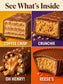 Chocolate Bar Assortment Gift Box, 10 Count, 16.54oz Variety pack.Milk chocolate gift box with a crispy crunchy assortment. Perfect for sharing, gifting, office snacks, and sweet cravings