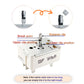 Surface Burner Infinite Switch Compatible with KitchenAid YKERI204PB2 YKERI204PW3 Electric Range, Replaces 3149400 WP3149400VP W10295573 Burner Control Switch