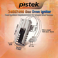 Oven Igniter Replacement 74007498 for Magic Chef CGR1110ADQ CGR1330BDT CGR3765BDC, Gas Range Bake Igniter for No Heat / Not Lighting Issues, Replaces 7432P075-60 AP4096256
