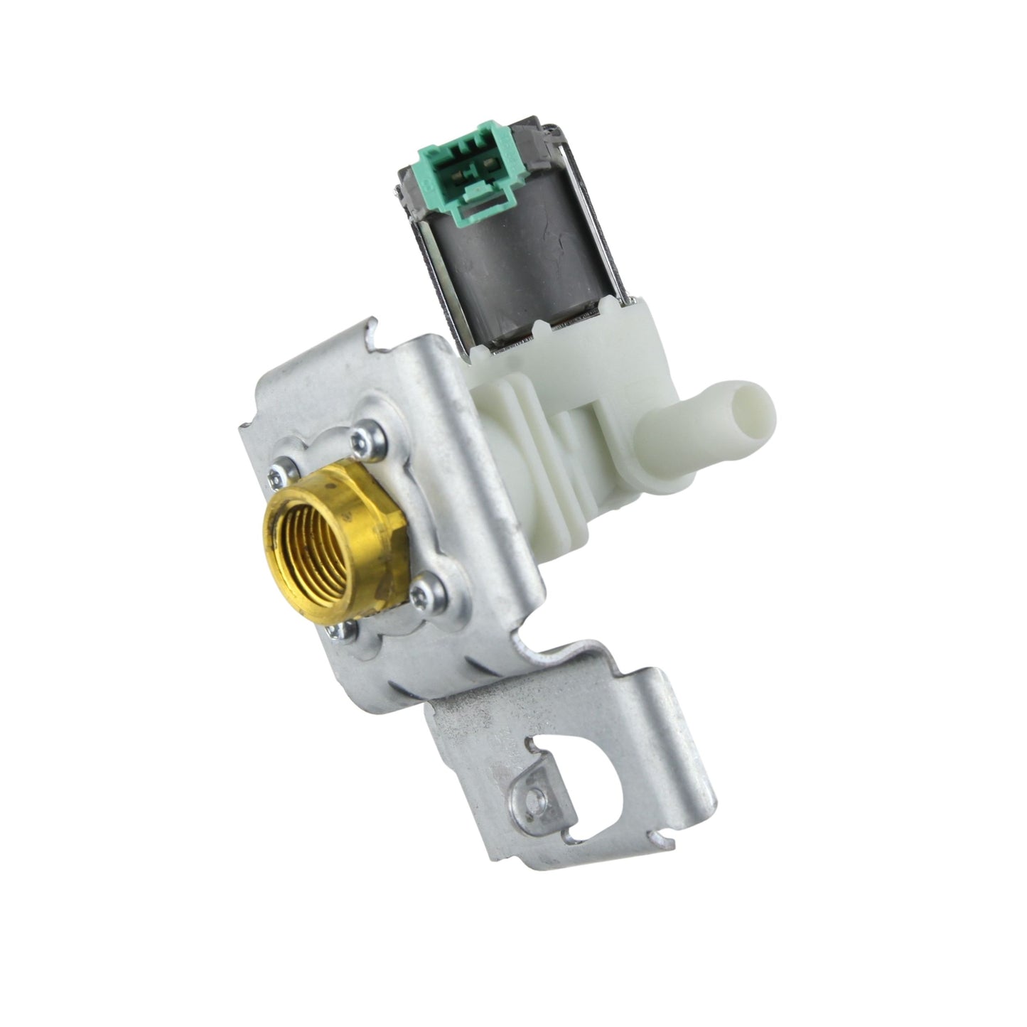 Dishwasher Water Inlet Valve W10158389 Compatible with Whirlpool KitchenAid Kenmore JennAir LG IKEA Estate Roper Inglis, Replace AP4369607 W10158387 W10194073 WPW10158389VP PS11749213 110/120V 60Hz AC Water Valve Replacement Part