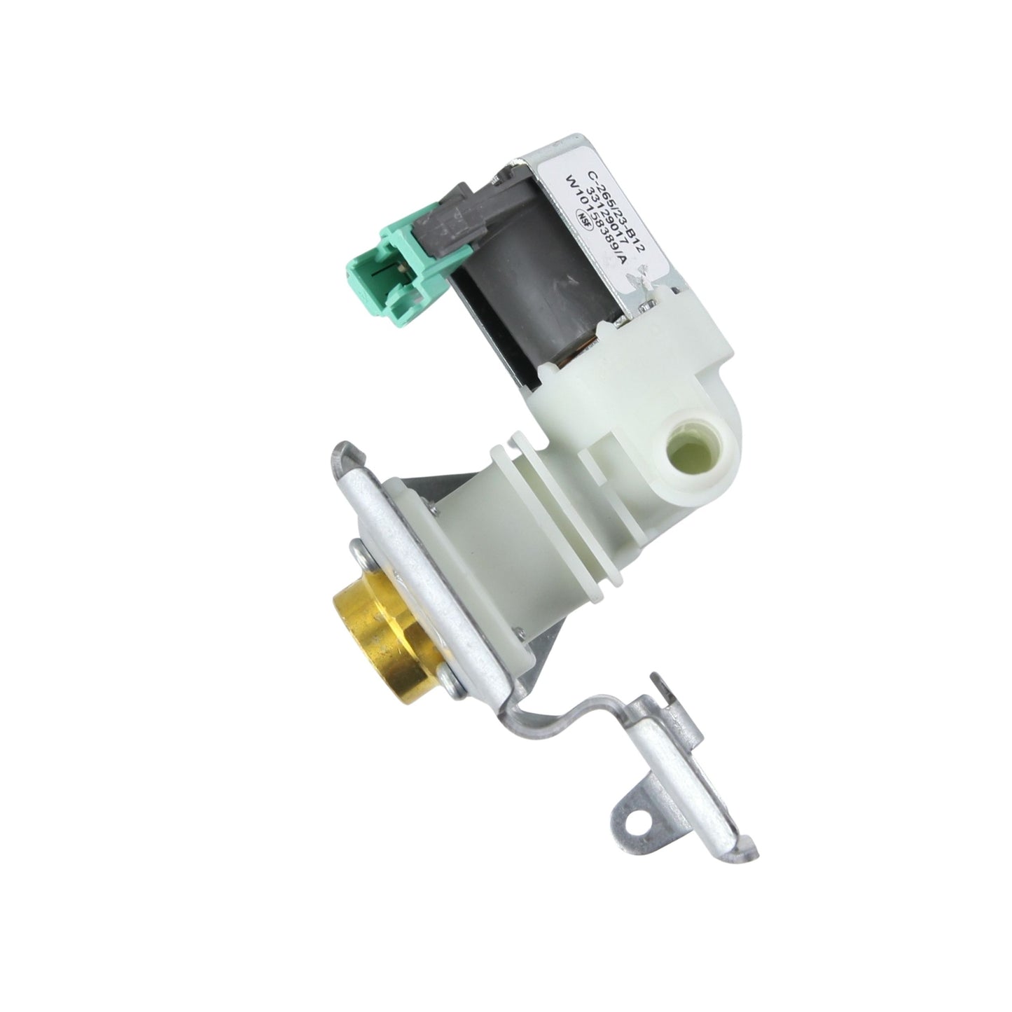 Compatible Dishwasher Water Inlet Valve W10158389 for JennAir LG IKEA Estate Roper Inglis, Replaces AP4369607 W10158387 WPW10158389VP 8558986 8563407 PS2348011