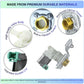 Compatible Dishwasher Water Inlet Valve W10158389 for JennAir LG IKEA Estate Roper Inglis, Replaces AP4369607 W10158387 WPW10158389VP 8558986 8563407 PS2348011